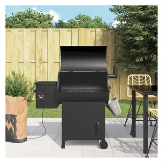 vidaXL Pelletgrill 104 cm mit Schornstein