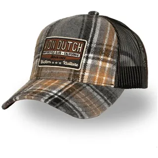 von Dutch Trucker Cap 3-Color Poly Baseball Mesh beige ONE SIZE