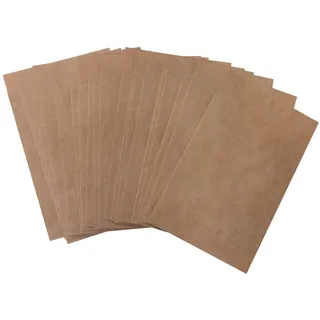 Braune Papierflachbeutel, 50 Stück: Papiertüten Klein, Kraftpapier-Tüten Braun, Geschenktüte Lebensmittel & Mitgebsel, Papierbeutel zum Befüllen, Samentüten Papier, Papiertaschen Flach, 11,5 x 16 cm