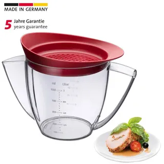 Westmark Fetttrennkanne transparent, rot