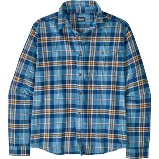 Patagonia - L/S LW Fjord Flannel Shirt - Hemd Gr S blau
