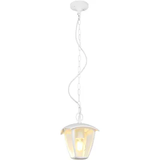 Trio Pendelleuchte Aluminium IP44 82 cm exkl. 1x E27 weiß