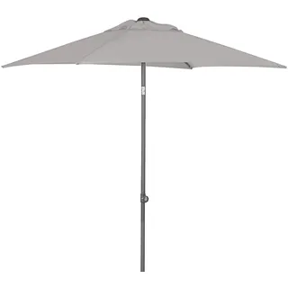 Dehner Sonnenschirm Andros, ca. 210 x 150 x 160 cm, Polyester, braun