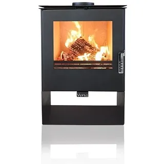 Kaminofen Verso Rheia Schwarz 5kW Schwedenofen BImSchV 2 EEK A