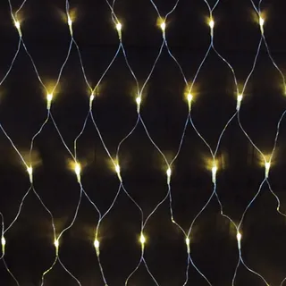 Lex Lichternetz LED 10 m Warmweiß