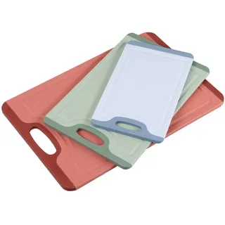 KESPER Schneidebrett-Set Kunststoff 3-tlg. 24,5 x 36,5 cm Bunt