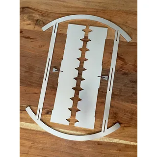 Spießbrudi Aufsatz für 10 Schaschlik-, Adana- oder Spieße Aller Art für Weber 57cm Kugelgrill