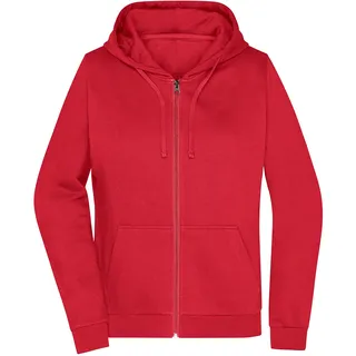 James & Nicholson Sweatjacke Rot 3XL