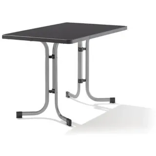 Sieger Boulevard-Klapptisch 115 x 70 x 72 cm Graphit/Schieferdekor Anthrazit