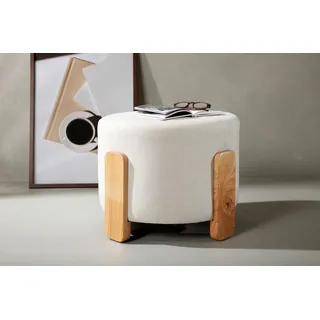 VCM Pouf 52,5 cm Braun