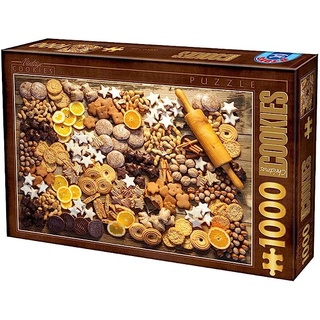 D-Toys Puzzle 74355 - Vintage Cookies [1.000 Teile] (Neu differenzbesteuert)