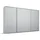 323 x 233 x 68 cm Grau