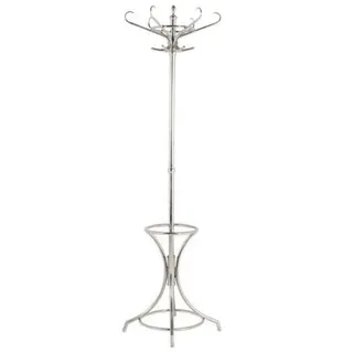 Casa Padrino Designer Luxus Garderobenständer London Silver - Edelstahl