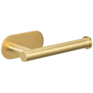 Wenko Toilettenpapierhalter Orea, Gold, Metall, 16x4.5x7 cm, Badaccessoires, WC Zubehör, Toilettenpapierhalter