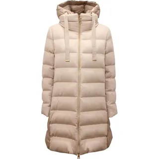 N2222 Piumino Donna Herno Frau Seide/Kaschmir Jacke - Beige