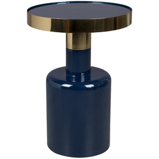 Glam Beistelltisch, blau
