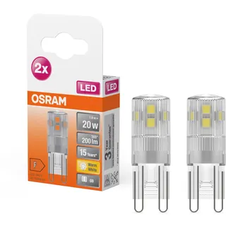 Osram LED Pin Lampe 522874 1,9W G9 warmweiß 2 St.