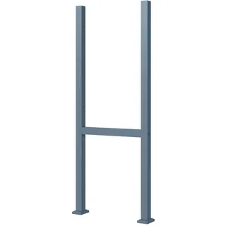 toboli Wiltec, Briefkasten Zubehör, Toboli Paketbox Ständer 610x115x1500mm Briefkasten Standfuss Standbriefkasten
