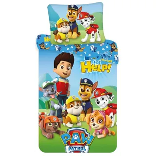 PAW PATROL Kinderbettwäsche PAW PATROL, Renforcé, 2 teilig bunt
