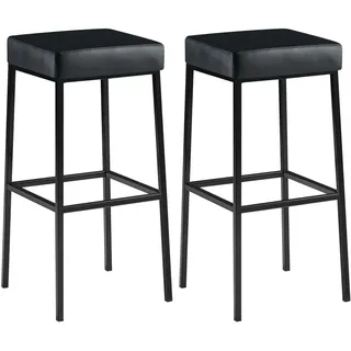 CLP Barhocker Montreal 37 x 83 x 37 cm Schwarz