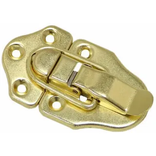 Lablanc – 2 Kippriegel, Hebelschlösser Für Schmuckkästchen, Geschenkboxen, Werkzeugkästen, Koffer Und Truhen, Gold