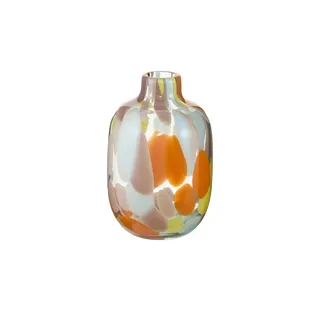 Boltze Vase ¦ mehrfarbig Ø Glas ¦ Maße (cm): H: 18 Ø: 12.0