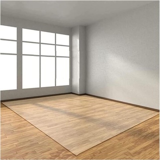 IXIETY Klar PVC Boden Schutzmatte, rutschfest Büro Stuhlmatte, Kunststoff Vinyl Läufer-Teppiche Wasserdicht Fußmatten 1,5 Mm Dicke (Color : Clear, Size : 140x250cm)