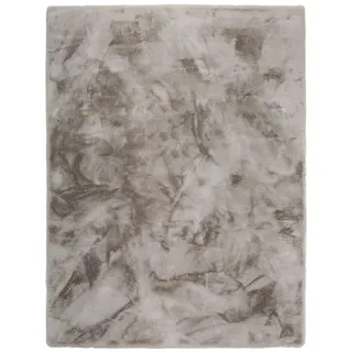 TT Home Hochflorteppich 60 x 100 cm Grau