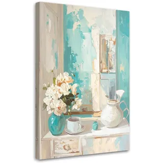 LEINWANDBILD Blumen 60x90cm