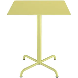 Houe Pico Gartentisch 60 x 60 x 74 cm Gelb
