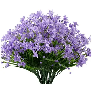 Kunstblumenstrauß 4er-Set Künstliche Narzissensträuße aus Kunststoff, Agger, ideal für Hochzeiten, Brautsträuße und Wohnraum- oder Gartendekoration