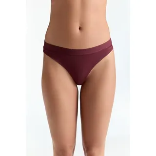 Albero Natur Stringtanga High Waist String rot M