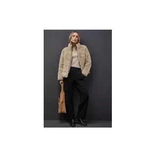 Street One Fake Fur Steppjacke - Beige