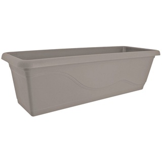 HTI-Living Blumenkasten Blumenkasten Madrid mit Wasserspeicher 60 cm (1 St) braun