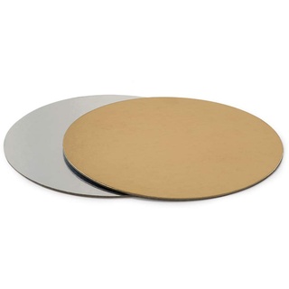 Decora Gepaarte Tischsets, Gold/Silber, Karton, Gold/Silber, 34 cm