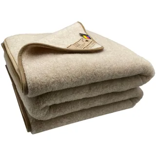 Wolldecke, Tagesdecke Lama Alpaka, 20% Alpakawolle, 80% Merinowolle (135x200)