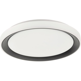just light. JustLight LED Deckenleuchte Disc Lola Smart schwarz, Smart Home
