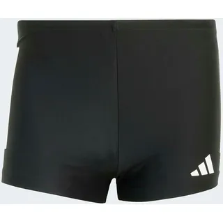 adidas 3-Streifen 8-Inch Badeshorts Black/White L