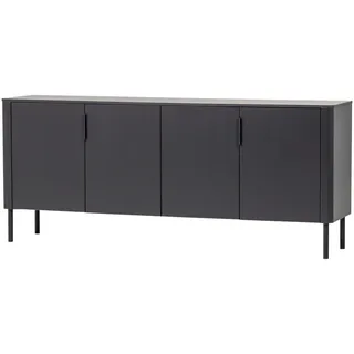 Woood Gunnar 200 x 85 x 44 cm Schwarz