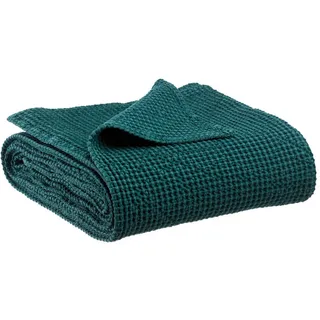 Vivaraise Tagesdecke, Dunkelblau, Textil, 260x260 cm, Schlaftextilien, Bettwäsche, Tagesdecken
