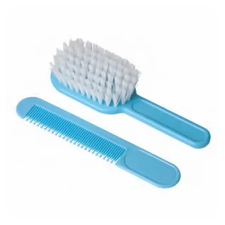Eurostil Bebe Cepillo Suave Azul 1un Peine 1u