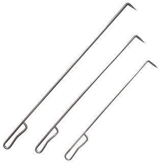 Outdoor Feuerstelle Poker – 61 cm Edelstahl 304 Heavy Duty Fire Pit Poker Stick, Outdoor Camping Werkzeug Zubehör für Feuerstellen, Kamin, Holz, Indoor Kamin Stoker, Deckelheber Grillrost Heber