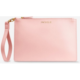 JACUELIE Clutch Nachhaltige Abendtasche Handtasche Frauen Umschlag Clutch Tasche, höchste Verarbeitungsqualität, Bestseller rosa