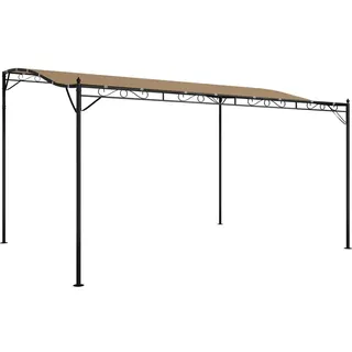 vidaXL Markise 4 x 3 m taupe 362396