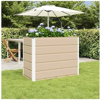 vidaXL Pflanzkübel 480 x 50 x 45 cm Weiß
