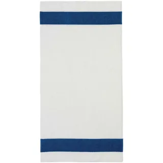 Feiler Handtücher Exclusiv mit Chenillebordüre Handtuch 50x100 cm | keramblau - blau