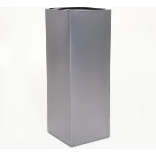 Vivanno Block 24 x 24 x 65 cm Silber