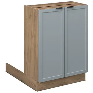 Vicco Kochinsel Fame-Line 60 x 82 x 30 cm Hellblau-Grau