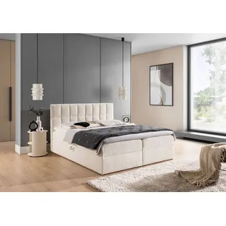 Fun Möbel Dominga Premium 200 x 220 cm Weiß