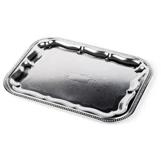 APS Servierplatte silber 31,0 x 41,5 cm, 1 St.